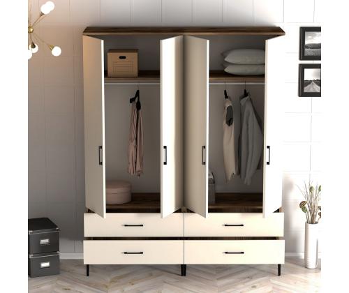 Kumsal TT - Walnut, Cream