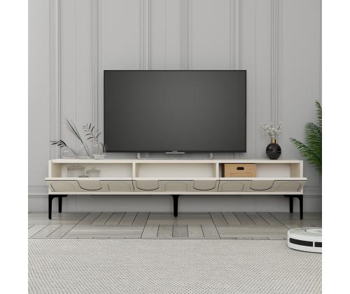 TV laud Lyon 42 - Cream, Black