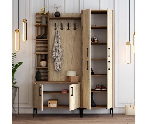 Viyana Da - Walnut, Travertine