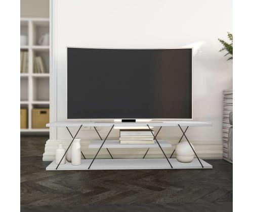 TV laud Canaz v2 - White, Black
