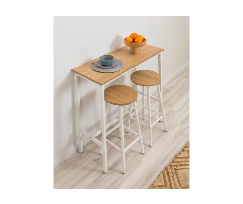 Mööblikomplekt baaritoolid Mola Set 100 - Karina White