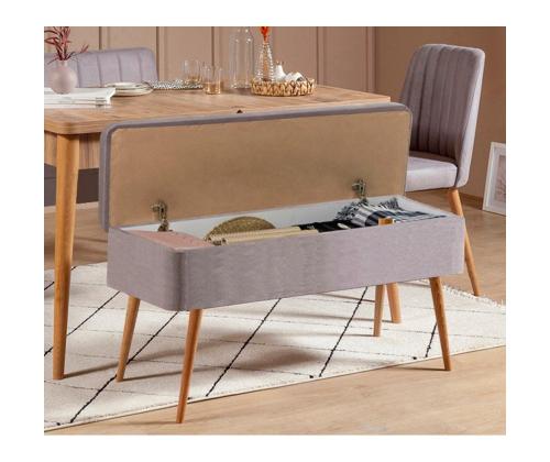 Mööblikomplekt toolid Vina 0701 - 4 - Atlantic, Grey