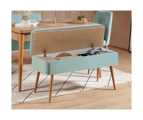 Mööblikomplekt toolid Vina 0701 - 4 - Atlantic, Green