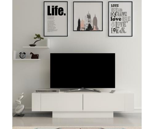 TV laud Matera - White, White