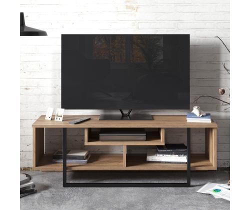 TV laud Asal (120) - Walnut, Black