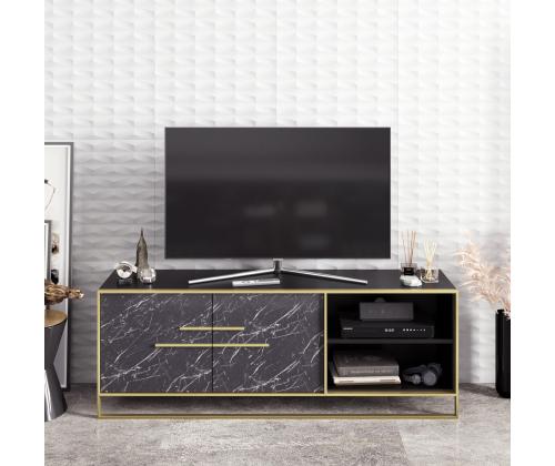 TV laud Polka - Black