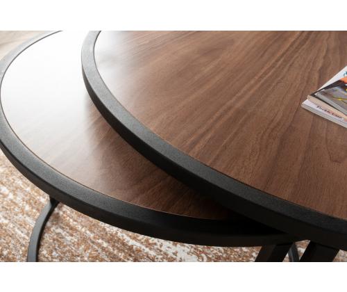 Mööblikomplekt lauad Tambur - Walnut