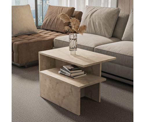 Mööblikomplekt lauad Twins - Travertine