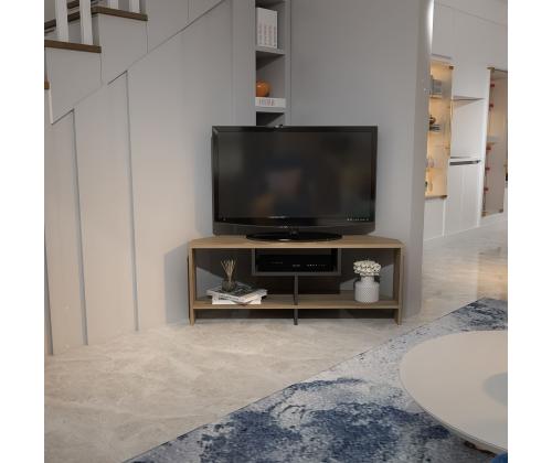 TV laud Maldiv - Walnut, White