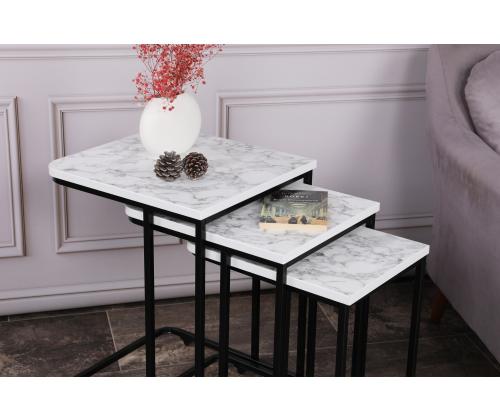 Mööblikomplekt lauad Ce Metal Zigon - 9404