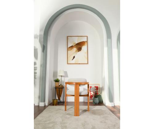 Mööblikomplekt toolid Cheri - Cream, Oak