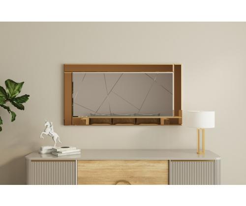 Peegel Pierre - Bronze, White