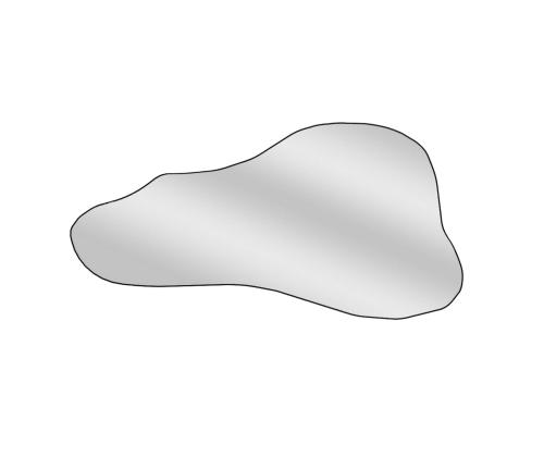 Peegel Seilla - Black