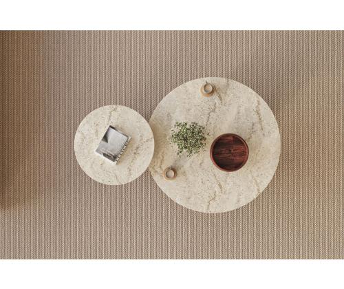 Kohvilaud Private - Travertine, Walnut