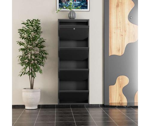 Locking 4 Piece Metal - Anthracite