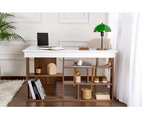 Vesper - Venezia Walnut, White