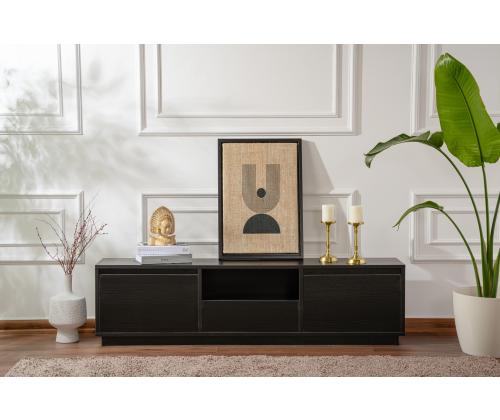 TV laud Vanguard - Wood Black