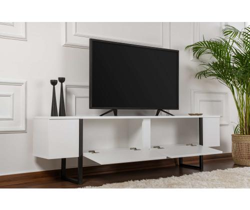 TV laud Serenity - White, Black
