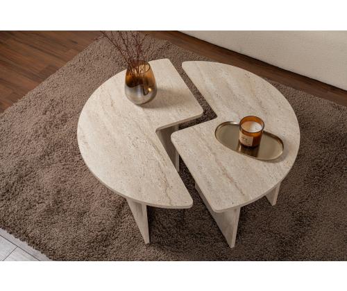 Kohvilaud Moira - Travertine