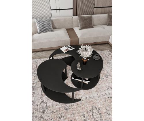 Kohvilaud Yin Yang 3 70 - Black