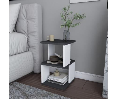 Carter - Anthracite, White