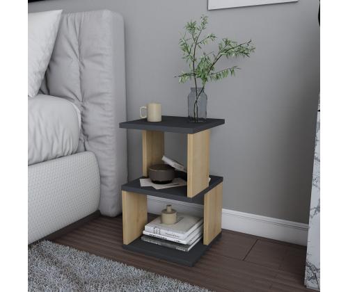 Carter - Anthracite, Oak