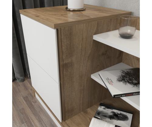 Rena - White, Walnut