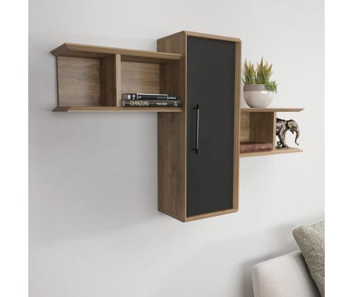 Olida - Walnut, Black