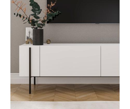 TV laud Herman - White