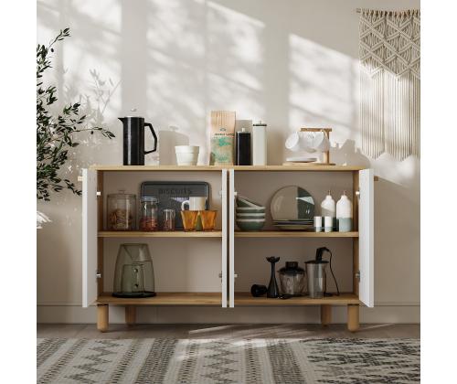 Venedik - Sapphire Oak, White