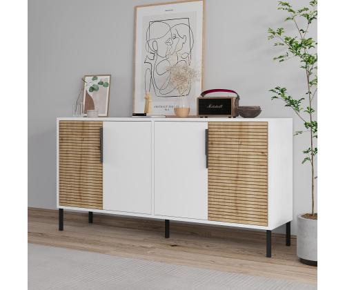 Zerra - White, Sapphire Oak