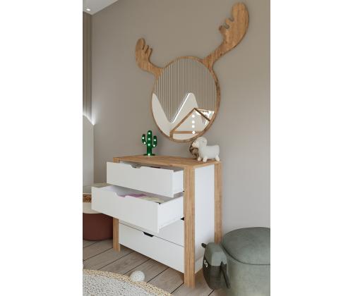 Nisan 1600-026 - White, Walnut