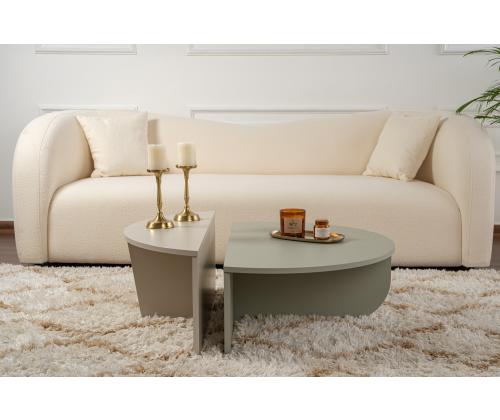 Kohvilaud Orion - Ash Green, Sandstone