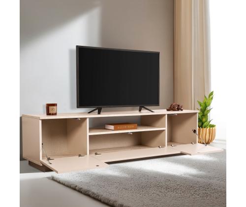 TV laud Veramont - Mink, Travertine