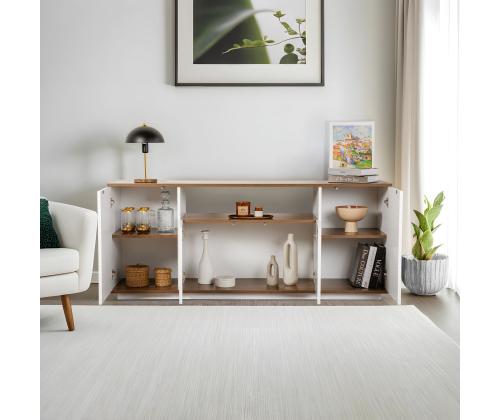 Arista - White, Walnut