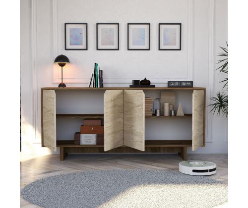 Istemi - Walnut, Travertine