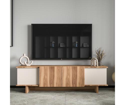 TV laud Diana - Beige, Walnut