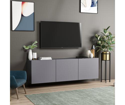 TV laud White - Anthracite