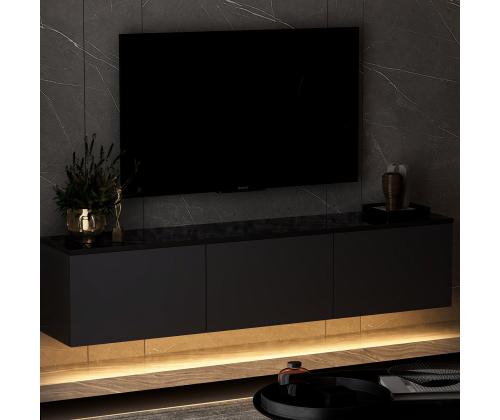 TV laud Neon Illuminated - Anthracite
