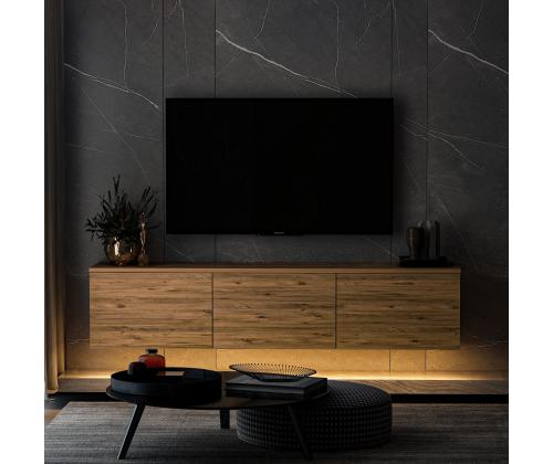 TV laud Neon Illuminated - Atlantic Pine