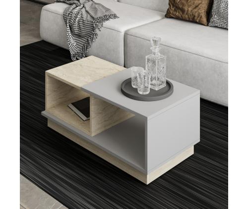 Kohvilaud Consept - Travertine, Grey