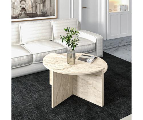 Kohvilaud Dolunay - Travertine