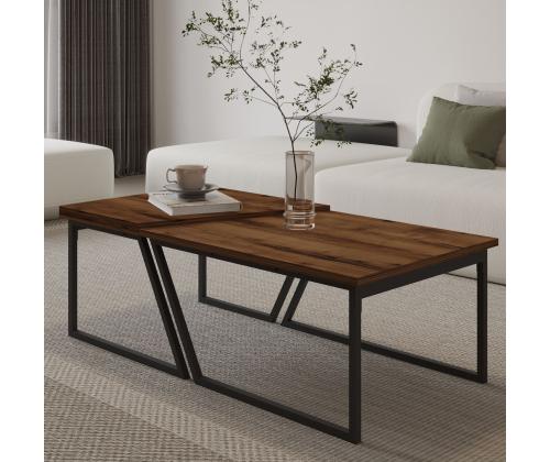 Kohvilaud Verona P0024623 - Rustic Walnut