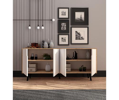 Latina Modern 180 - Sapphire Oak, White