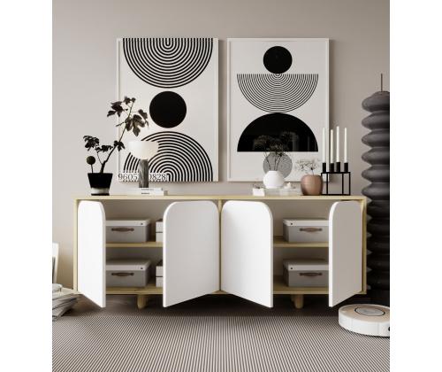 Lazio Bohem 180 - Sapphire Oak, White