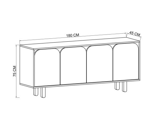 Lazio Bohem 180 - Sapphire Oak, Anthracite