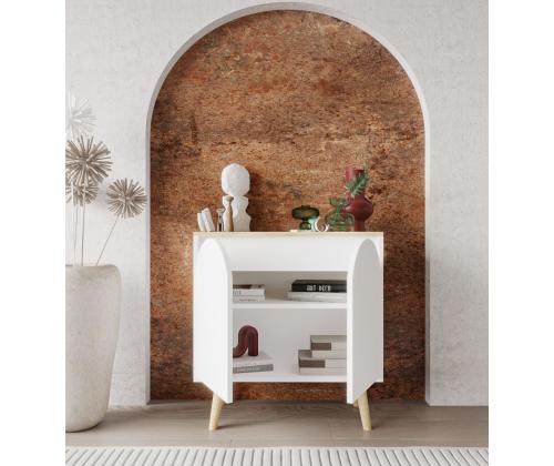 Venezia 75 - Sapphire Oak, White