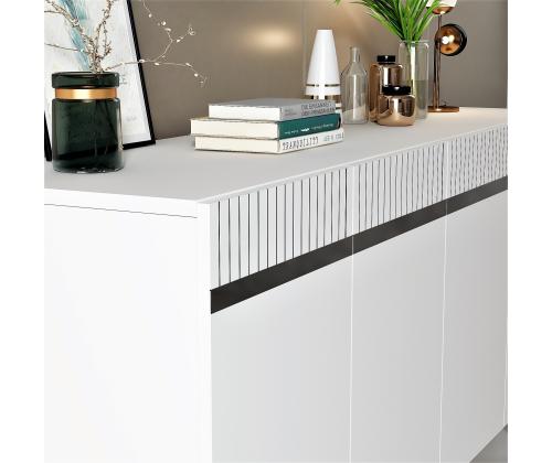 Defne - White, Silver