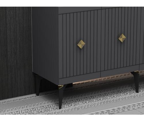 Midas - Anthracite, Gold