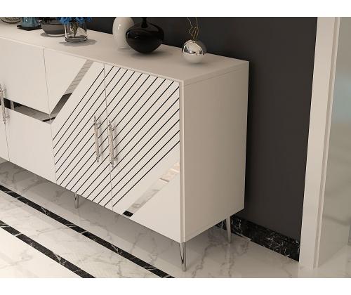 Fuga KB150 - White, Silver